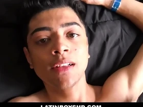 Little Twink Latin Boy Picked Up From Street Paid Cash To Fuck Stranger POV - Moises