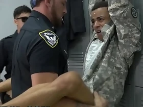 GAY PATROL - Aggressive Cops Take Down Fake Soldier and Lay Down The Law